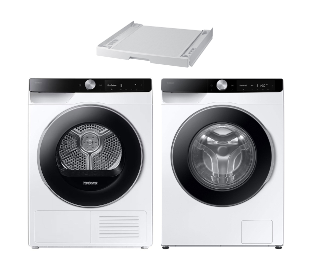 ZESTAW Samsung Suszarka DV90DG6845LKU4 + Pralka WW90DG6U25LKU4 + Łącznik SKK-UDW - 1542209 - zdjęcie 2